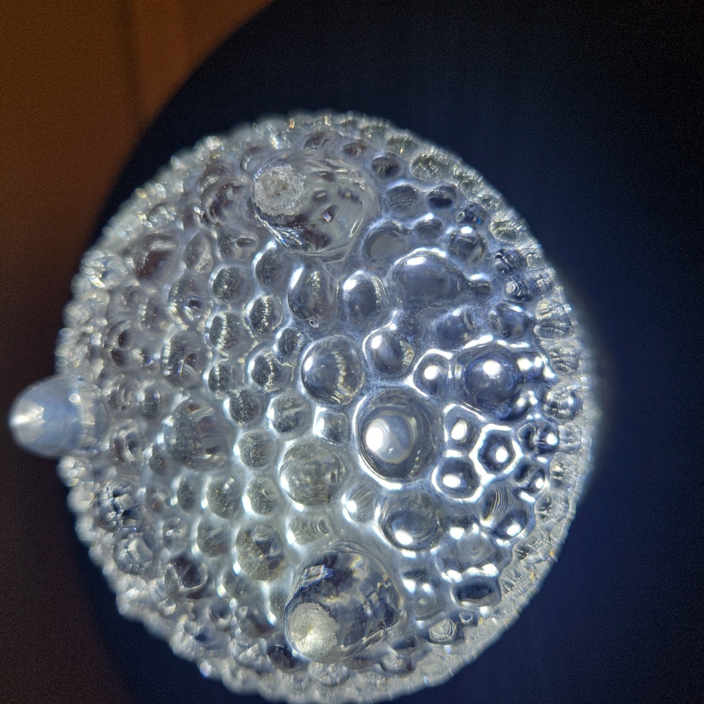 Vintage Iittala Finland Tapio Wirkkala Textured Scandinavian Design Glas… - Picture 4 of 7